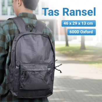 URTH Tas Ransel Anak Sekolah Casual High School Backpacks 600D Oxford - U-600