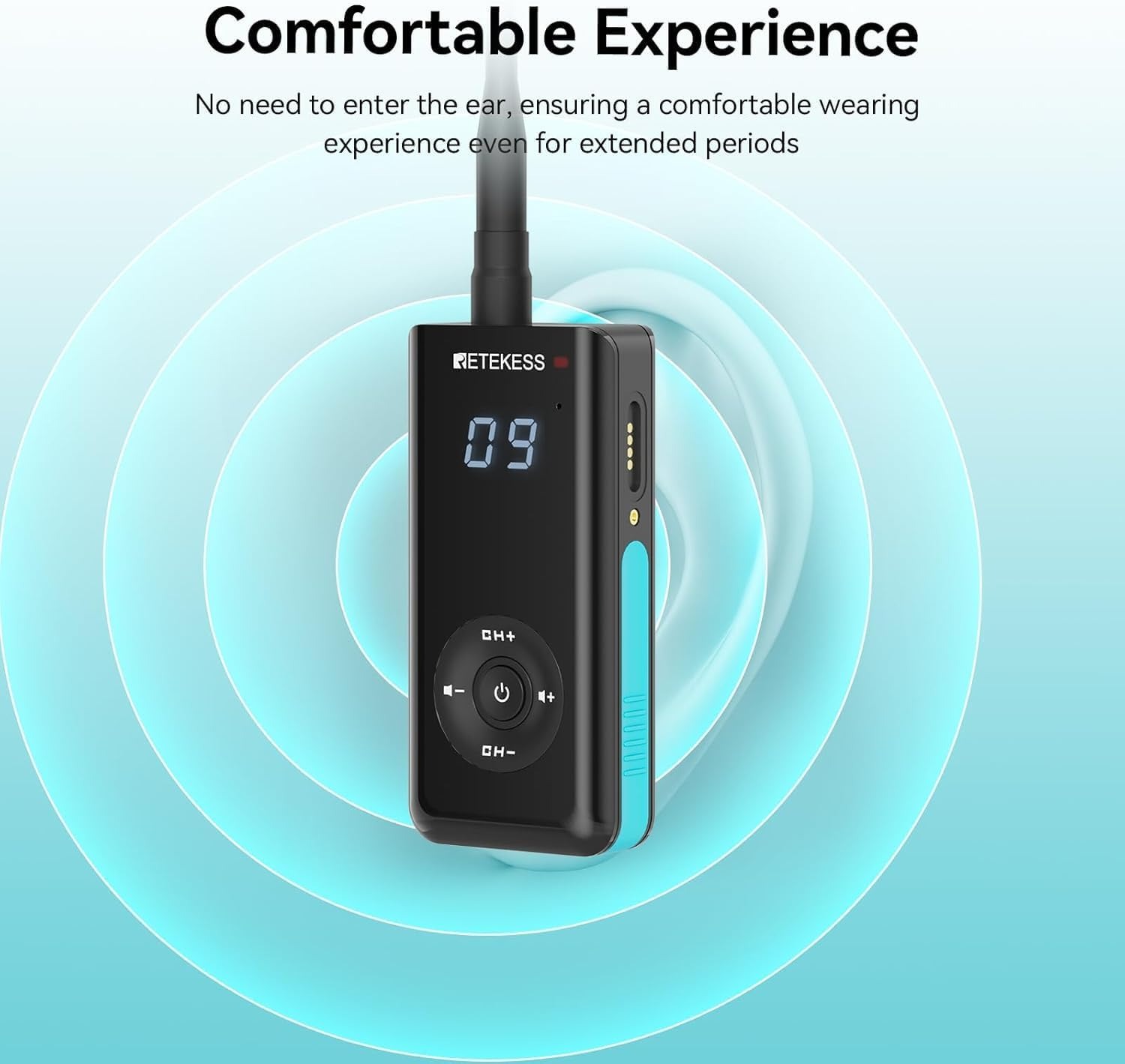 RETEKESS Underwater Communicator Swimming Transmitter 3500mAh - TT120 Gambar produk RETEKESS Underwater Communicator Swimming Transmitter 3500mAh - TT120