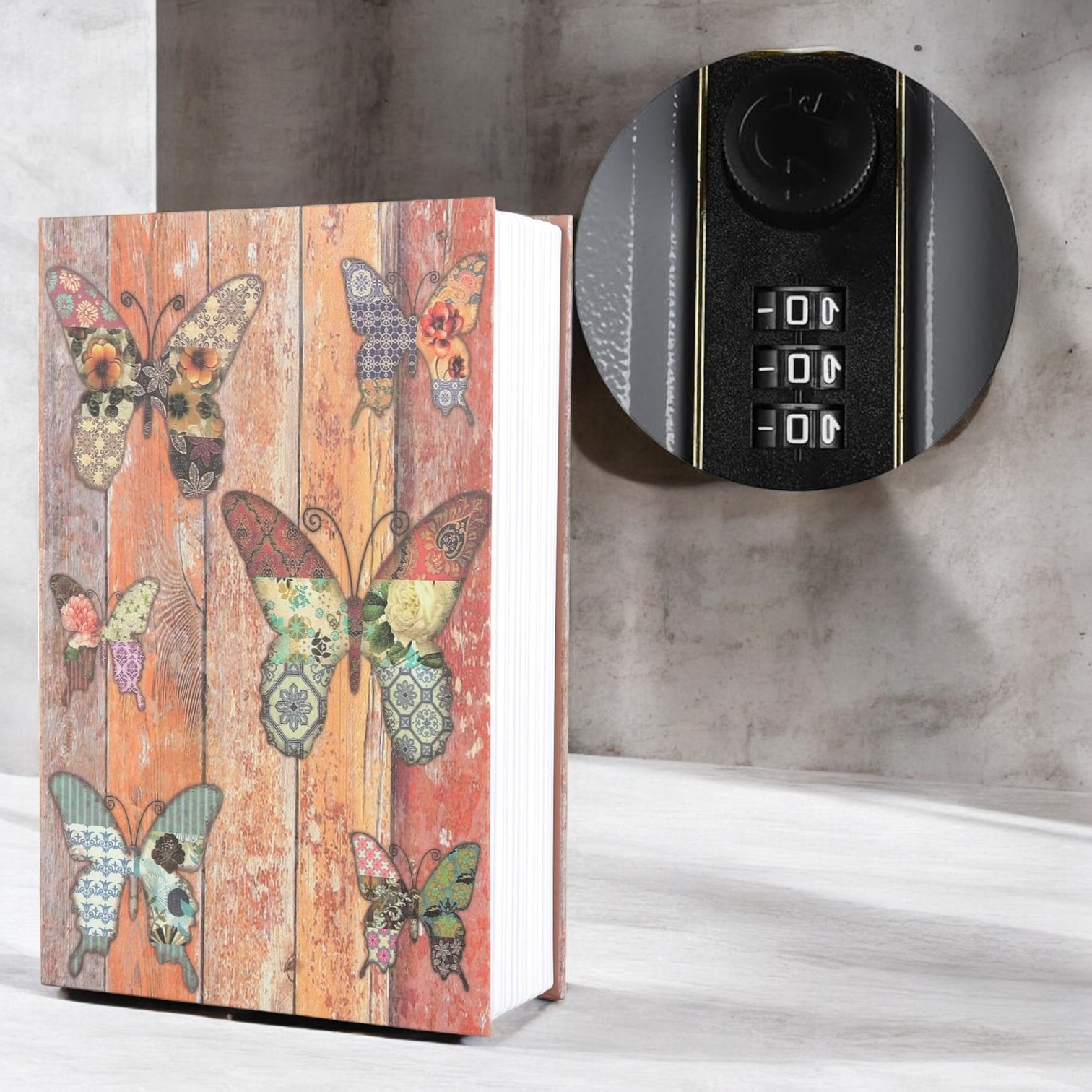 HOMESAFE Kotak Buku Novel Hidden Security Box Password Lock Size S - KBS Gambar produk HOMESAFE Kotak Buku Novel Hidden Security Box Password Lock Size S - KBS