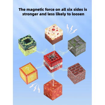 Gambar produk BLB Balok Susun Magnetik Edukatif Anak 3D DIY Magnetic Blocks 100 PCS - BBL3D