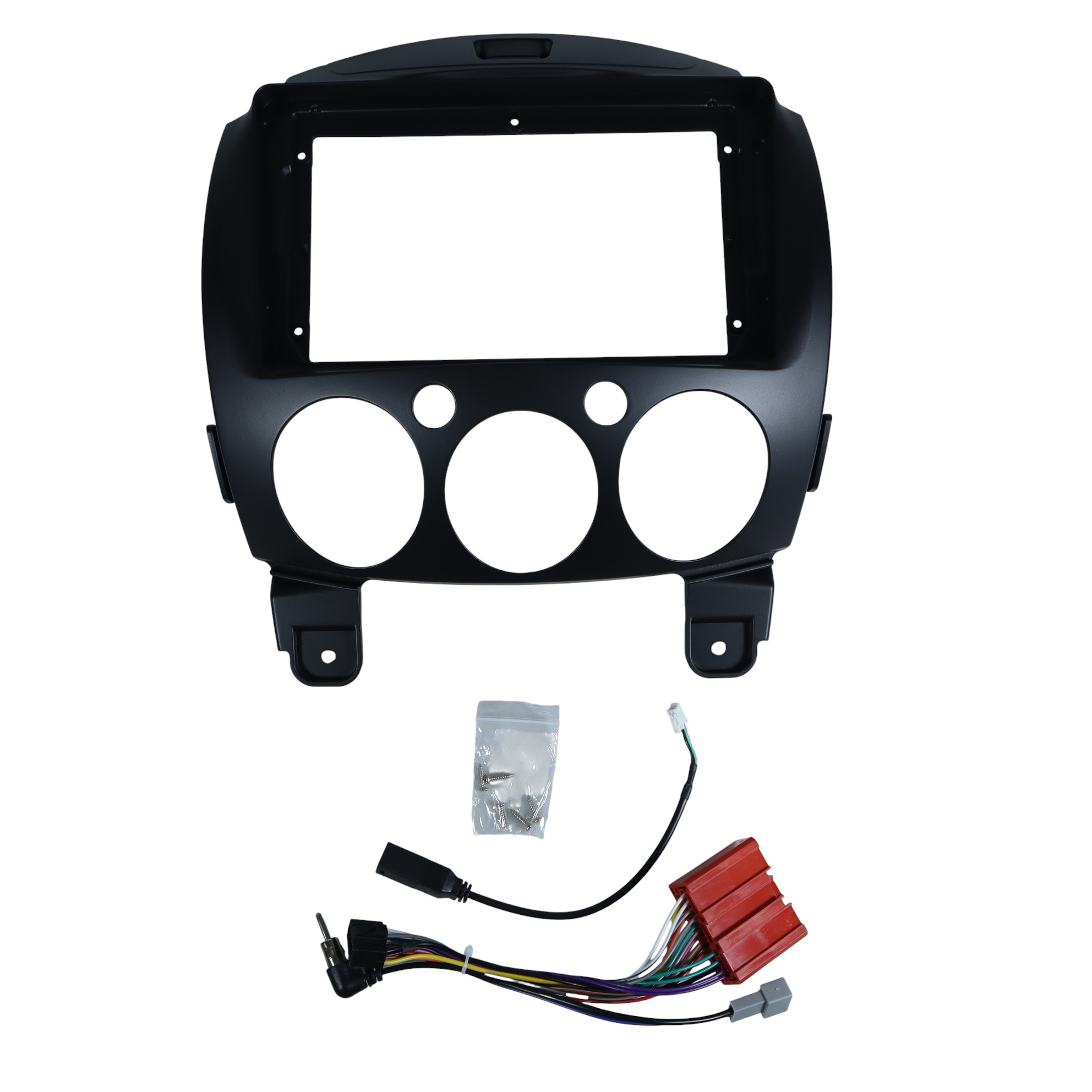 KUFINE Frame Head Unit ABS 9 Inch Car Player Mazda 2 2007-2017 - KF-15 Gambar produk KUFINE Frame Head Unit ABS 9 Inch Car Player Mazda 2 2007-2017 - KF-15