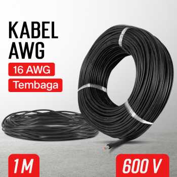 ALLWELL Kabel AWG Silicone Extra Soft Temperature Resistant Wire 1M - MU-5