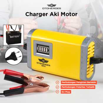 Gambar produk OTOHEROES Charger Aki Motor Intelligent Battery Charger 12V 2A - UD12