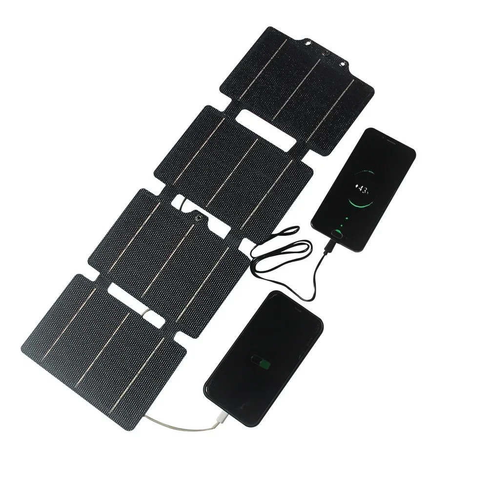 CrustPro Panel Surya Solar Foldable Monocrystalline 14W - CP-14 Gambar produk CrustPro Panel Surya Solar Foldable Monocrystalline 14W - CP-14