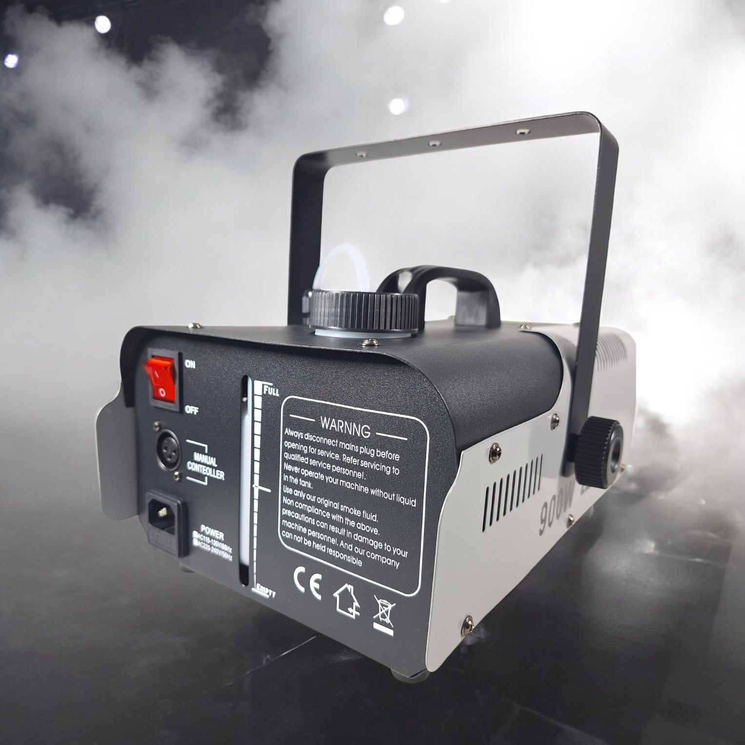 TaffLED Mesin Pembuat Kabut Mist Fog Machine RGB Remote 900W - FCGV90 Gambar produk TaffLED Mesin Pembuat Kabut Mist Fog Machine RGB Remote 900W - FCGV90