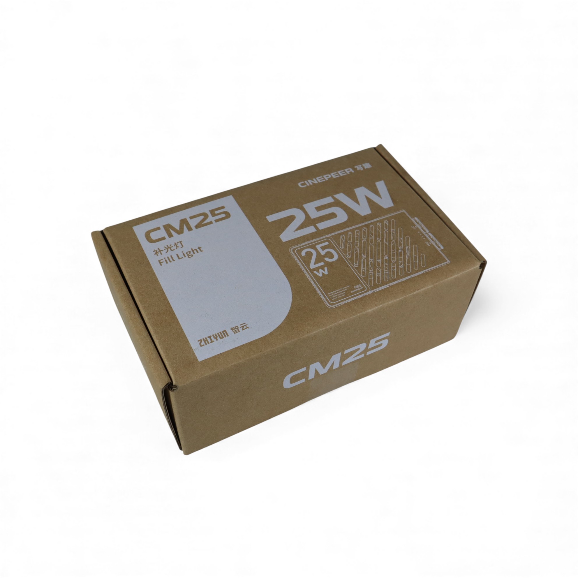 ZHIYUN CINEPEER Lampu Fill Light Fotografi LED 3in1 Color 4000mAh 25W - CM25 Gambar produk ZHIYUN CINEPEER Lampu Fill Light Fotografi LED 3in1 Color 4000mAh 25W - CM25