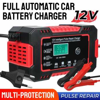 RJTianye Charger Aki Mobil Intelligent Battery Charger 12V 6A - RJ-C120501A