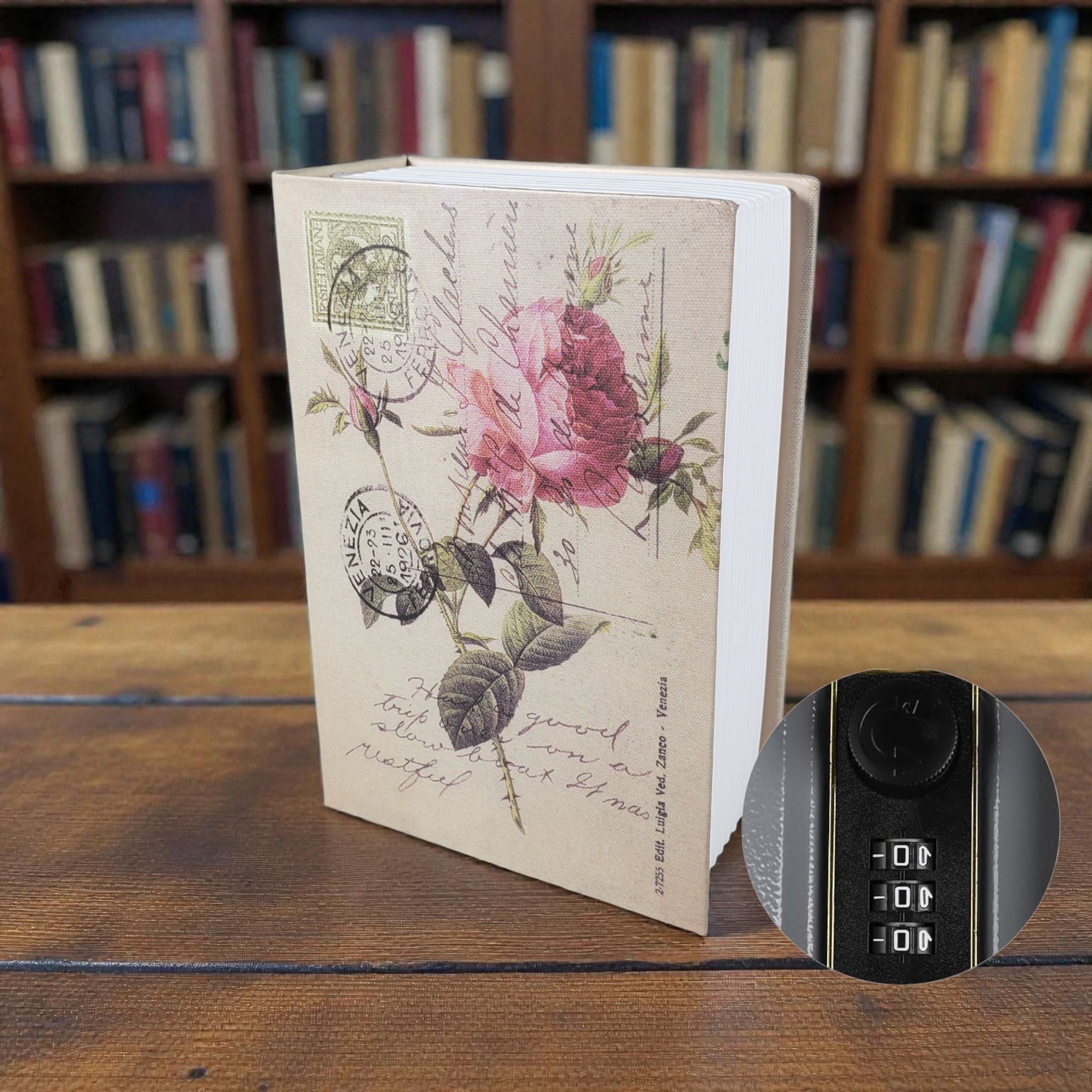 Gambar produk HOMESAFE Kotak Buku Novel Security Box Password Lock Size S - DHZ003