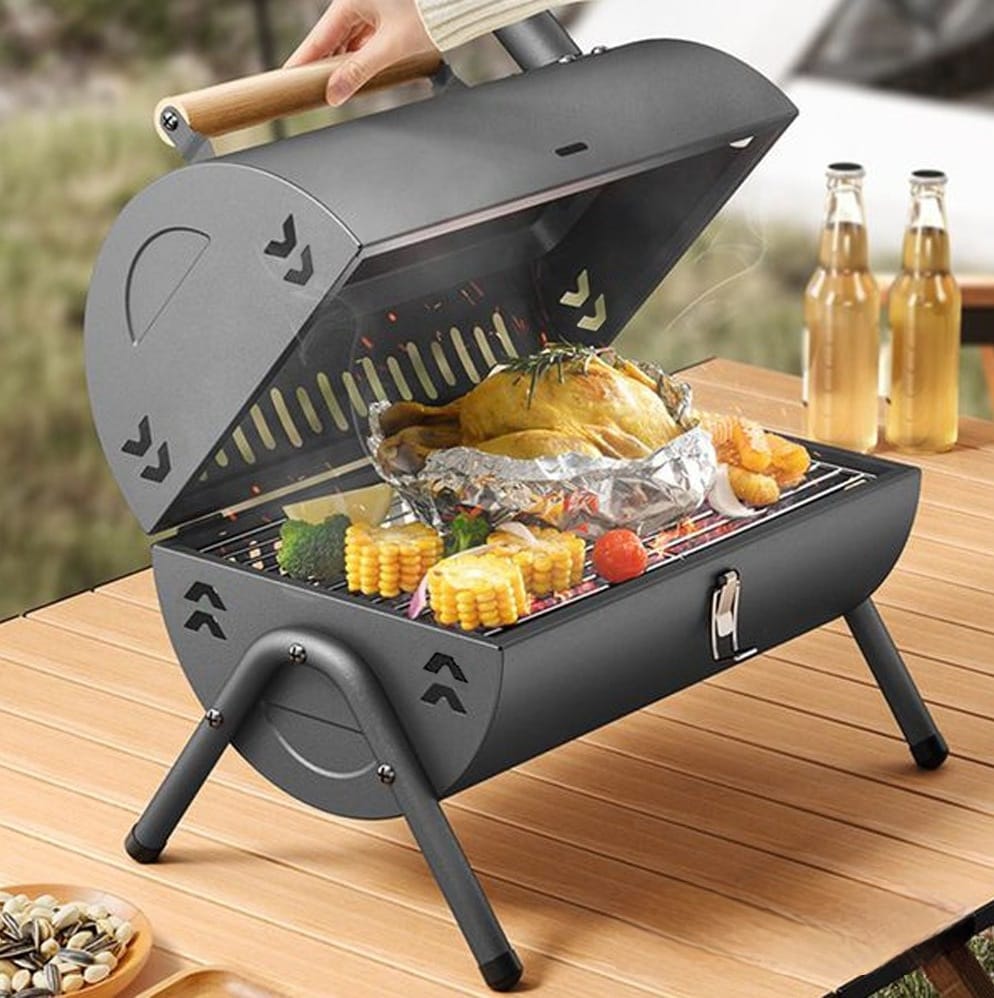 Xbess Alat Panggang Arang Portable BBQ Outdoor Grill Stove - K-707 Gambar produk Xbess Alat Panggang Arang Portable BBQ Outdoor Grill Stove - K-707
