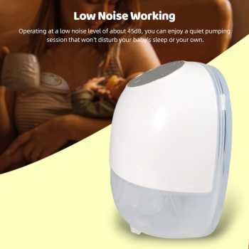 SUCHAN Pompa ASI Bayi Elektrik Wearable Breast Milk Pump 180ml - F1