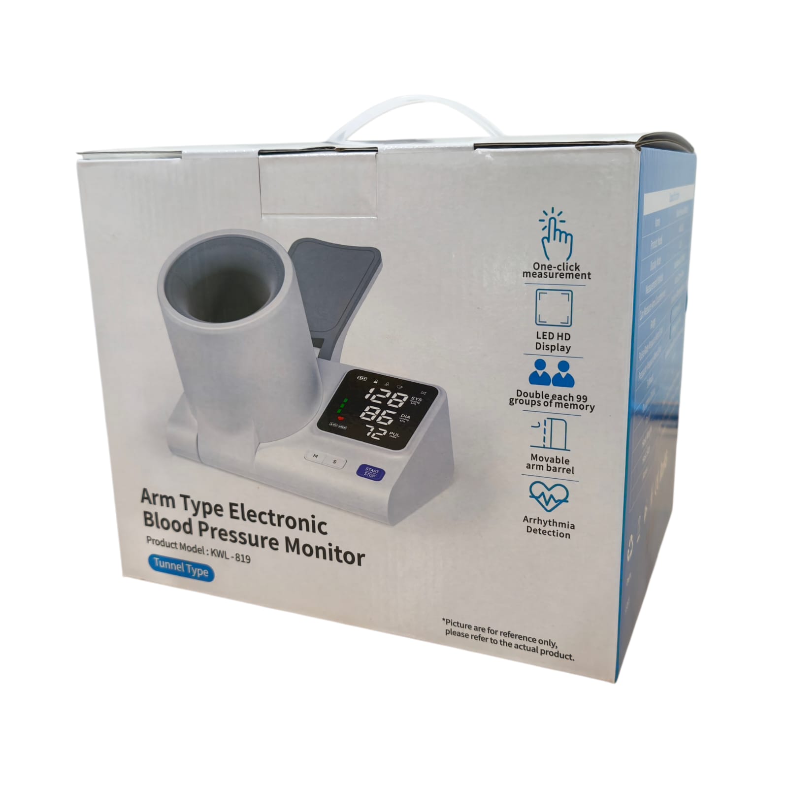 TOPU Tensimeter Digital Pengukur Tekanan Darah Monitor English Voice - KWL-819 Gambar produk TOPU Tensimeter Digital Pengukur Tekanan Darah Monitor English Voice - KWL-819