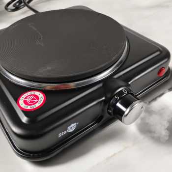 Gambar produk Starlux Kompor Listrik 1 Tungku Mini Portable 5 Gear Hot Plate 1000W - SHP-5702B