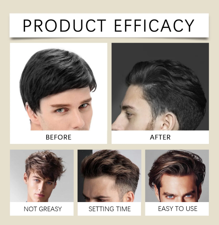 East Moon Pomade Rambut Oil Base Strong Hair Wax Styling Glossy 60g - SN-112 Gambar produk East Moon Pomade Rambut Oil Base Strong Hair Wax Styling Glossy 60g - SN-112