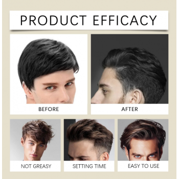 Gambar produk East Moon Pomade Rambut Oil Base Strong Hair Wax Styling Glossy 60g - SN-112