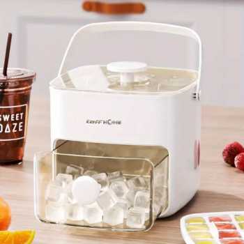 TaffHOME Cetakan Es Batu Jelly Kotak Double Layer 48 Grid Quick Press - A152 JZH