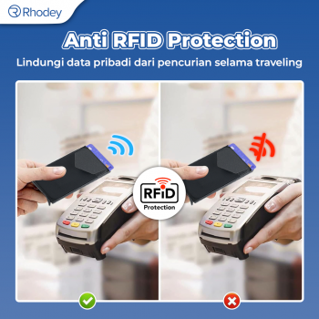Gambar produk Rhodey Dompet Kartu Slim Slider Aluminium Anti RFID - G883