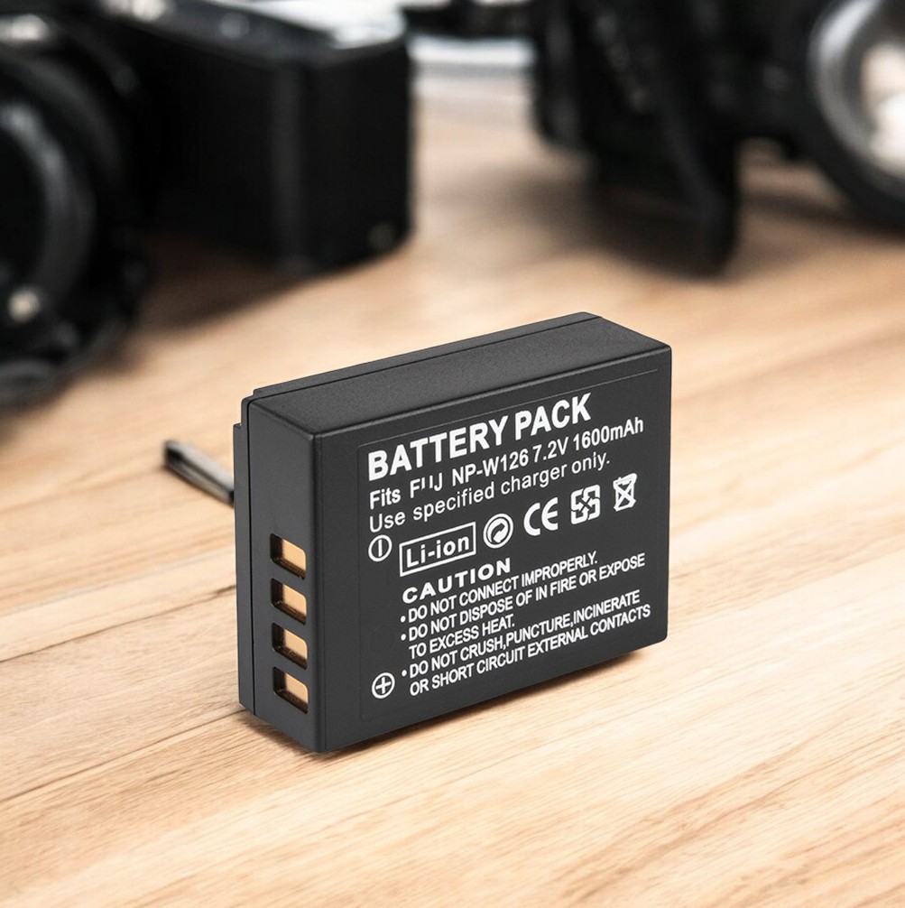 Baterai Camera Digital Fujifilm NP-W126 HS30EXR X-Pro1 (Replika 1:1) Gambar produk Baterai Camera Digital Fujifilm NP-W126 HS30EXR X-Pro1 (Replika 1:1)