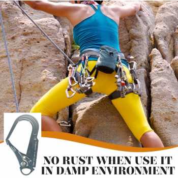 Zhibo Kait Pengaman Carabiner Rock Climbing Mountain Self Locking 25kN - 25Y2