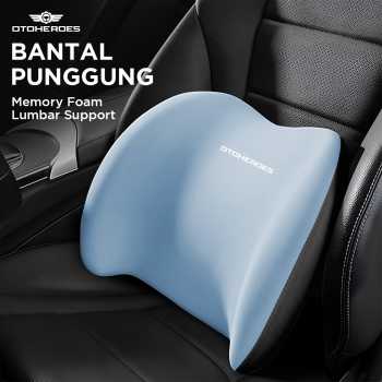 OTOHEROES Bantal Punggung Jok Mobil Memory Foam Lumbar Support - AW-40
