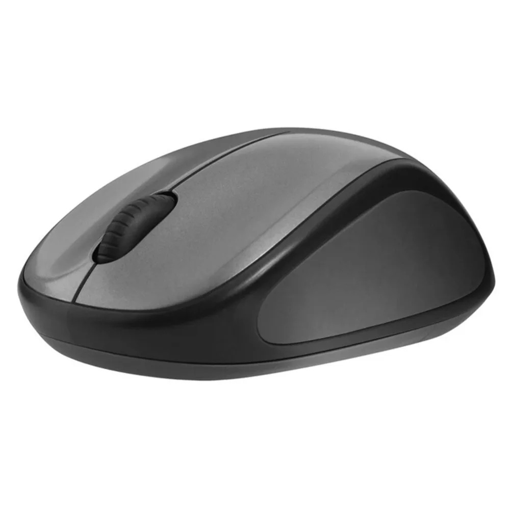 Logitech Mouse Wireless Comfortable Feel 2.4GHz 1000 DPI - M235 Gambar produk Logitech Mouse Wireless Comfortable Feel 2.4GHz 1000 DPI - M235