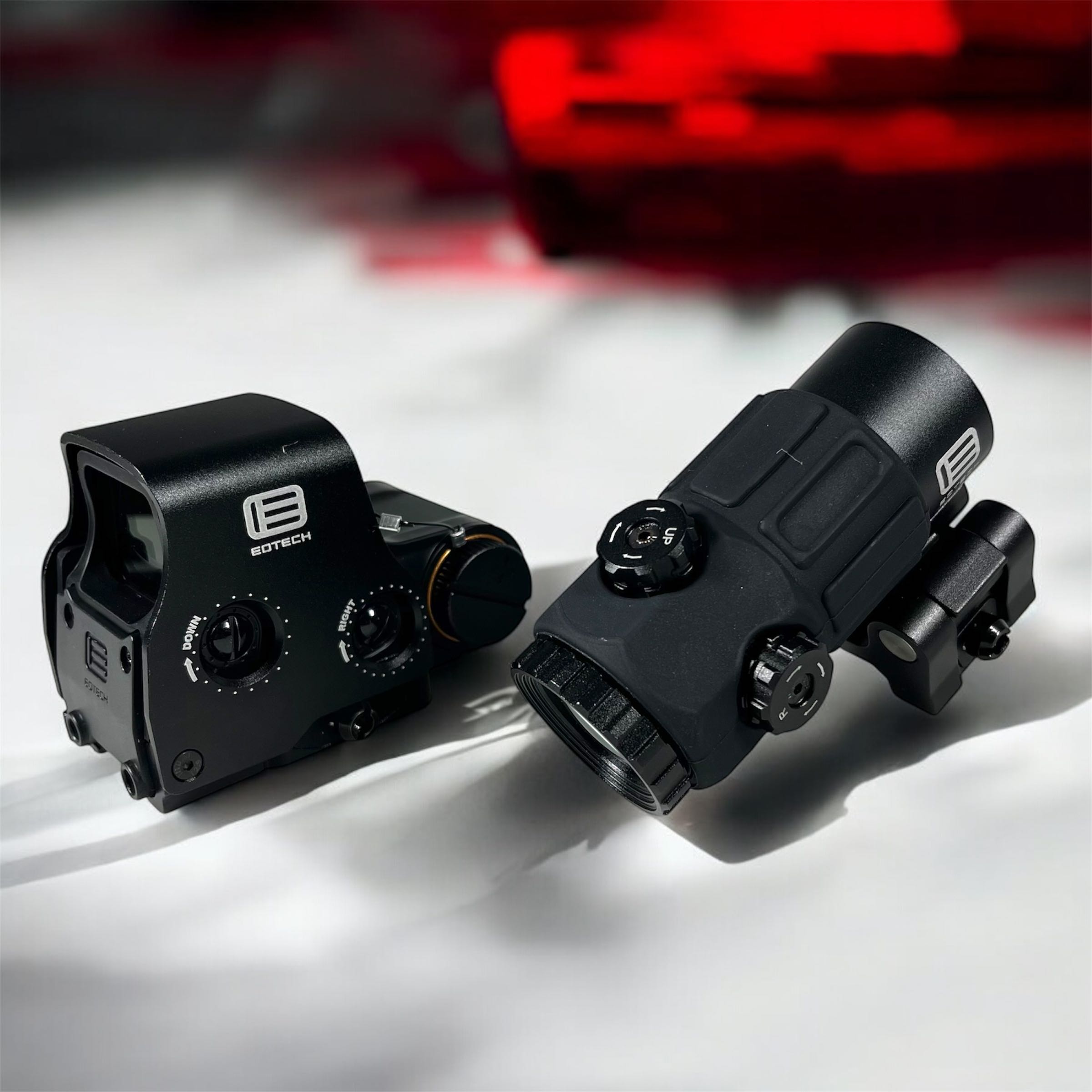 EOTECH Tactical Laser Holographic Sight 558 5x Magnifier G45 - 112113 Gambar produk EOTECH Tactical Laser Holographic Sight 558 5x Magnifier G45 - 112113