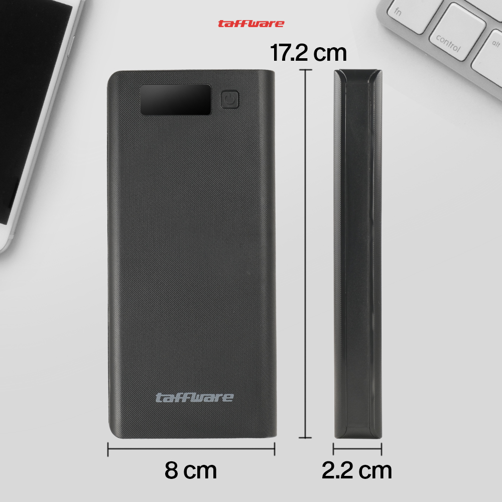 Taffware Power Bank DIY Case LCD Display Dual USB Port 8 PCS 18650 - A8 Gambar produk Taffware Power Bank DIY Case LCD Display Dual USB Port 8 PCS 18650 - A8
