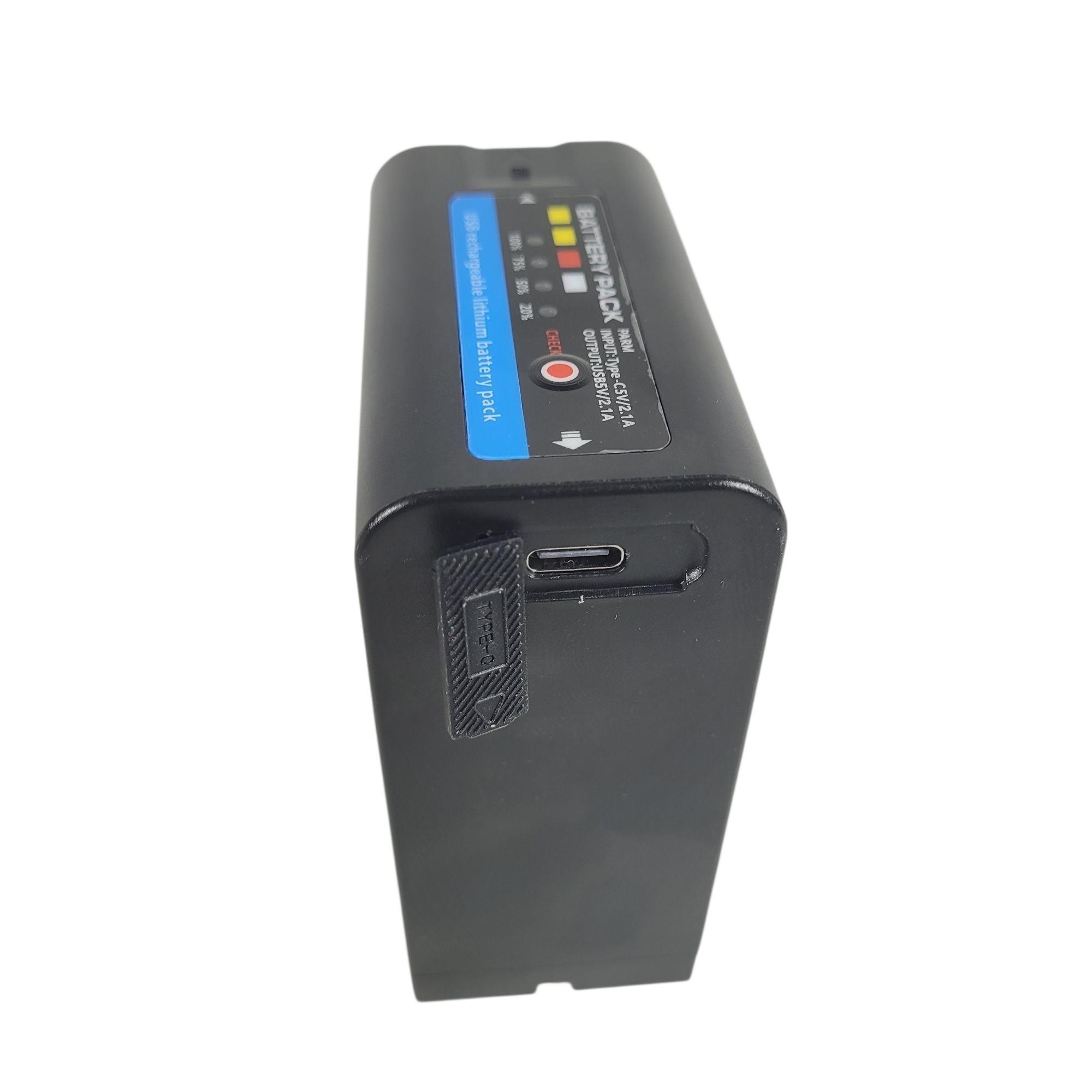 Gambar produk YUBOLI Baterai Kamera Sony Replacement Battery USB Type C 13400mAh - NP-F990