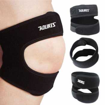 AOLIKES Pelindung Lutut Olahraga Fitness Knee Support - A-7929