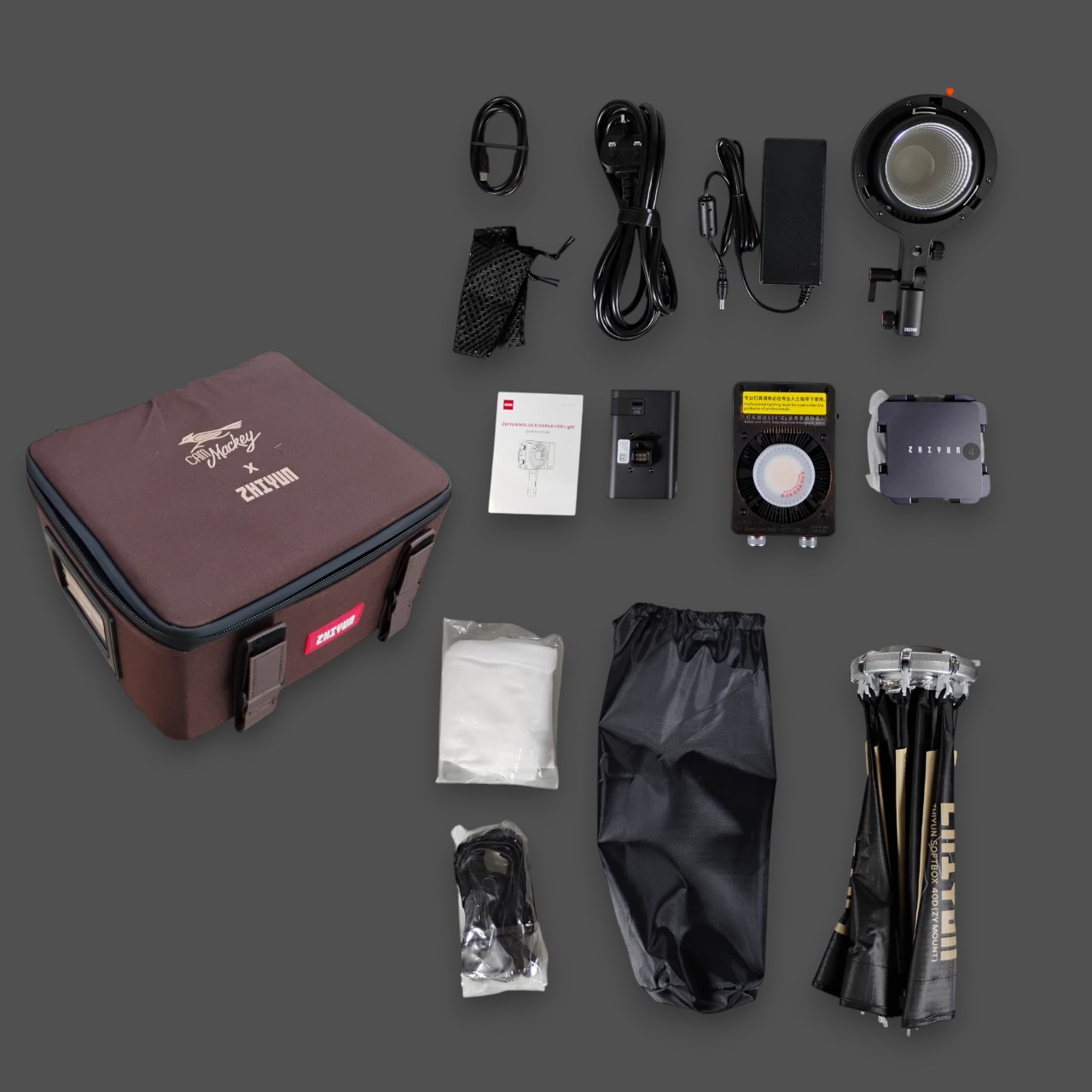 Zhiyun Lampu Studio Portable Pocket Light LED RGB 100W - X100 RGB PRO Gambar produk Zhiyun Lampu Studio Portable Pocket Light LED RGB 100W - X100 RGB PRO