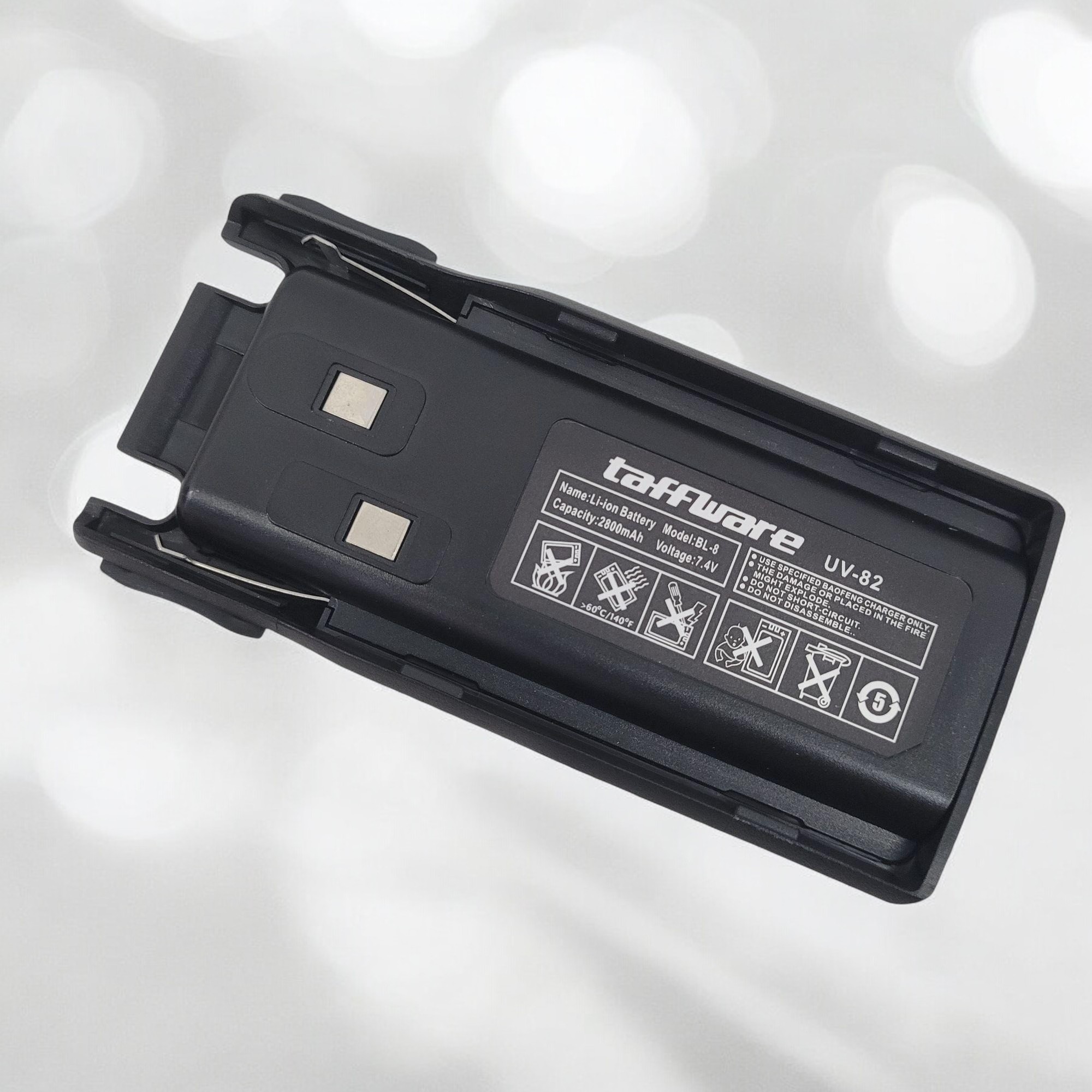 Taffware Baterai Walkie Talkie 2800mAh for Taffware Pofung BF-UV82 - BL-8 Gambar produk Taffware Baterai Walkie Talkie 2800mAh for Taffware Pofung BF-UV82 - BL-8