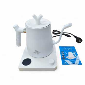 Gambar produk One Two Cups Teko Listrik Kopi Kettle Pemanas Air Leher Angsa 1000W 1L - HR-462