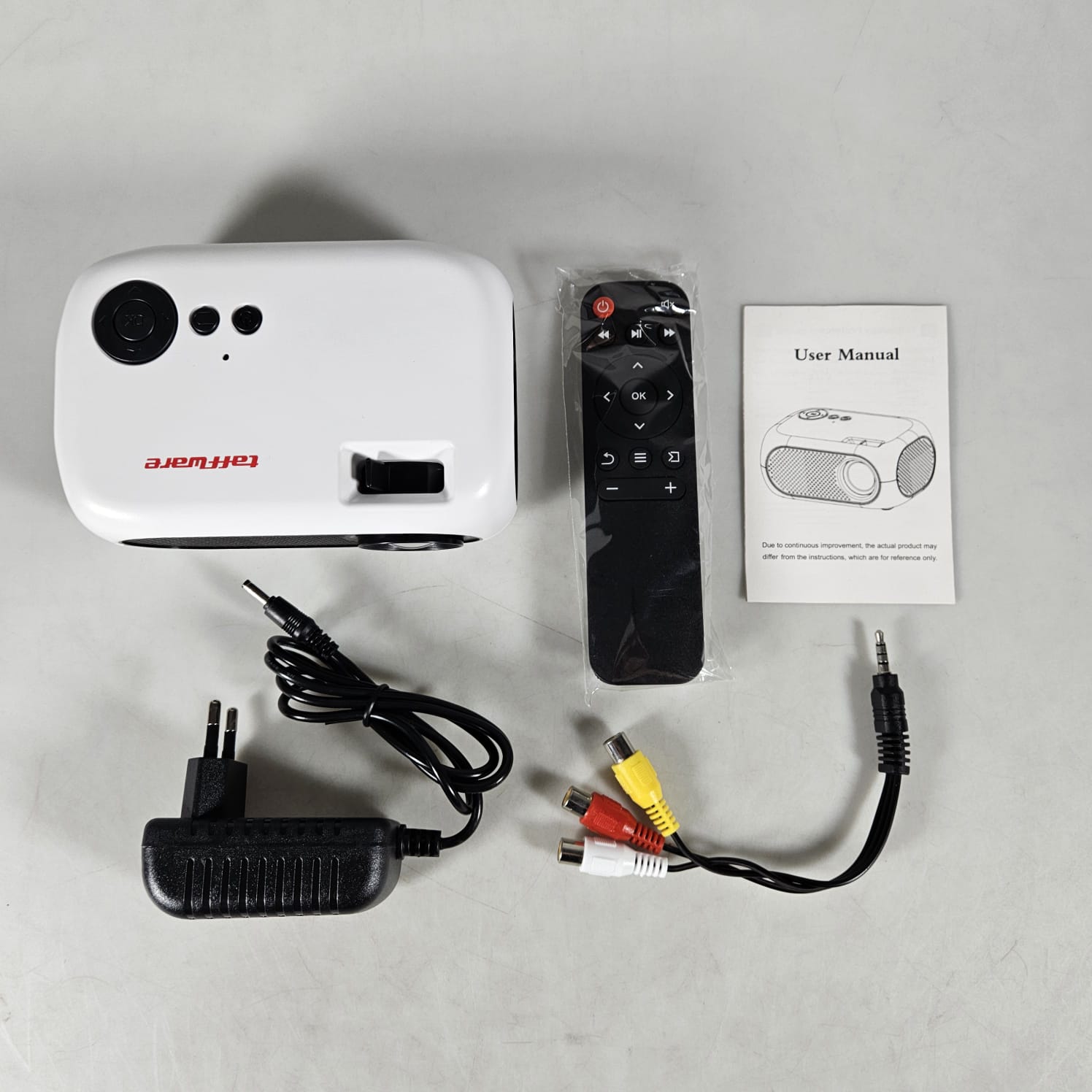 Taffware Proyektor Mini LCD Full HD 1080P 1200 Lumens Home Theater - M24 Gambar produk Taffware Proyektor Mini LCD Full HD 1080P 1200 Lumens Home Theater - M24