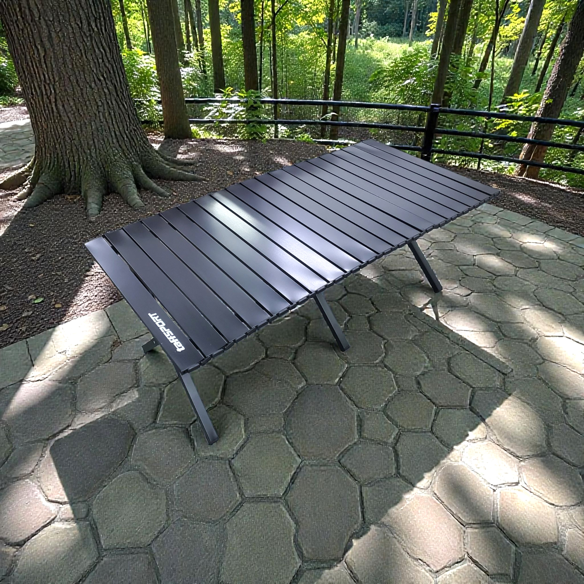 Gambar produk TaffSPORT Meja Lipat Portable Camping Table Foldable Carbon Steel - ST12