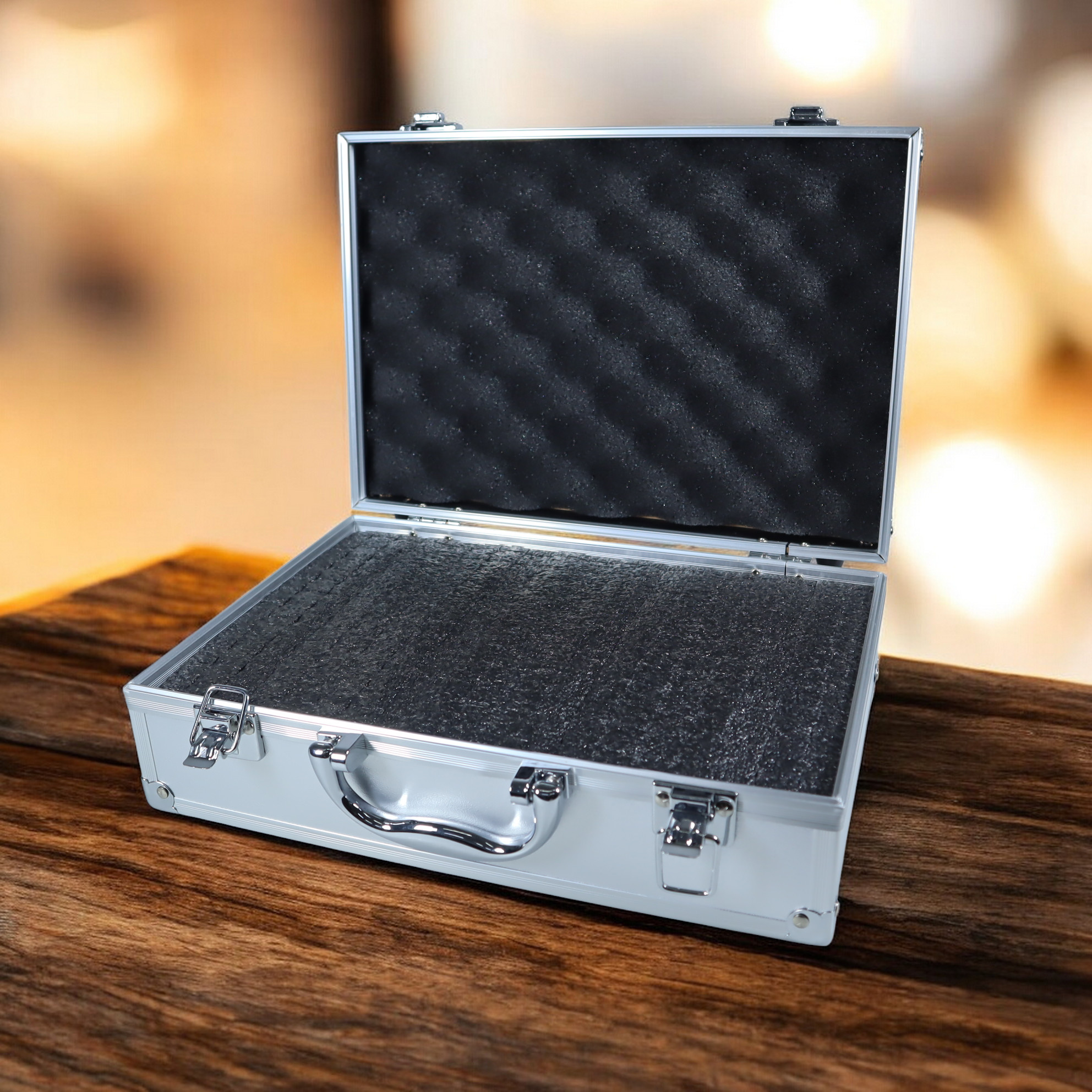 TaffGUARD Tas Koper Penyimpanan Barang Toolbox Hard Case Aluminium - TF-29 Gambar produk TaffGUARD Tas Koper Penyimpanan Barang Toolbox Hard Case Aluminium - TF-29