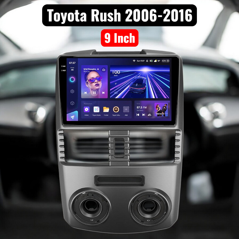 KUFINE Frame Head Unit ABS 9 Inch Car Player Toyota Rush 2006-2016 - KF-16 Gambar produk KUFINE Frame Head Unit ABS 9 Inch Car Player Toyota Rush 2006-2016 - KF-16