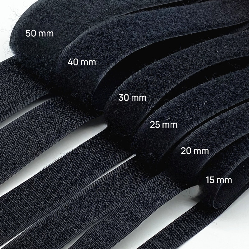 SBTeng Velcro Hook and Loop Magic Nylon Sewing Tape 1M 25mm - RI210 Gambar produk SBTeng Velcro Hook and Loop Magic Nylon Sewing Tape 1M 25mm - RI210