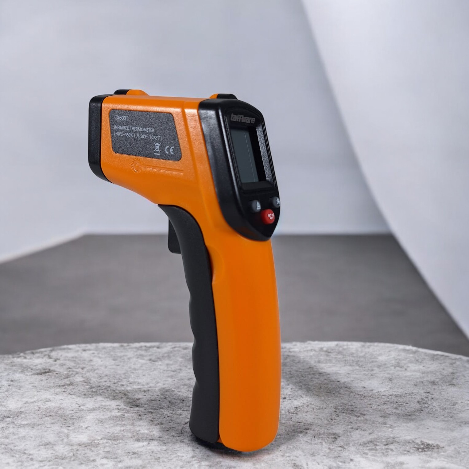Gambar produk Taffware Termometer Industrial Digital Thermogun Infrared Backlit LCD - CX6001