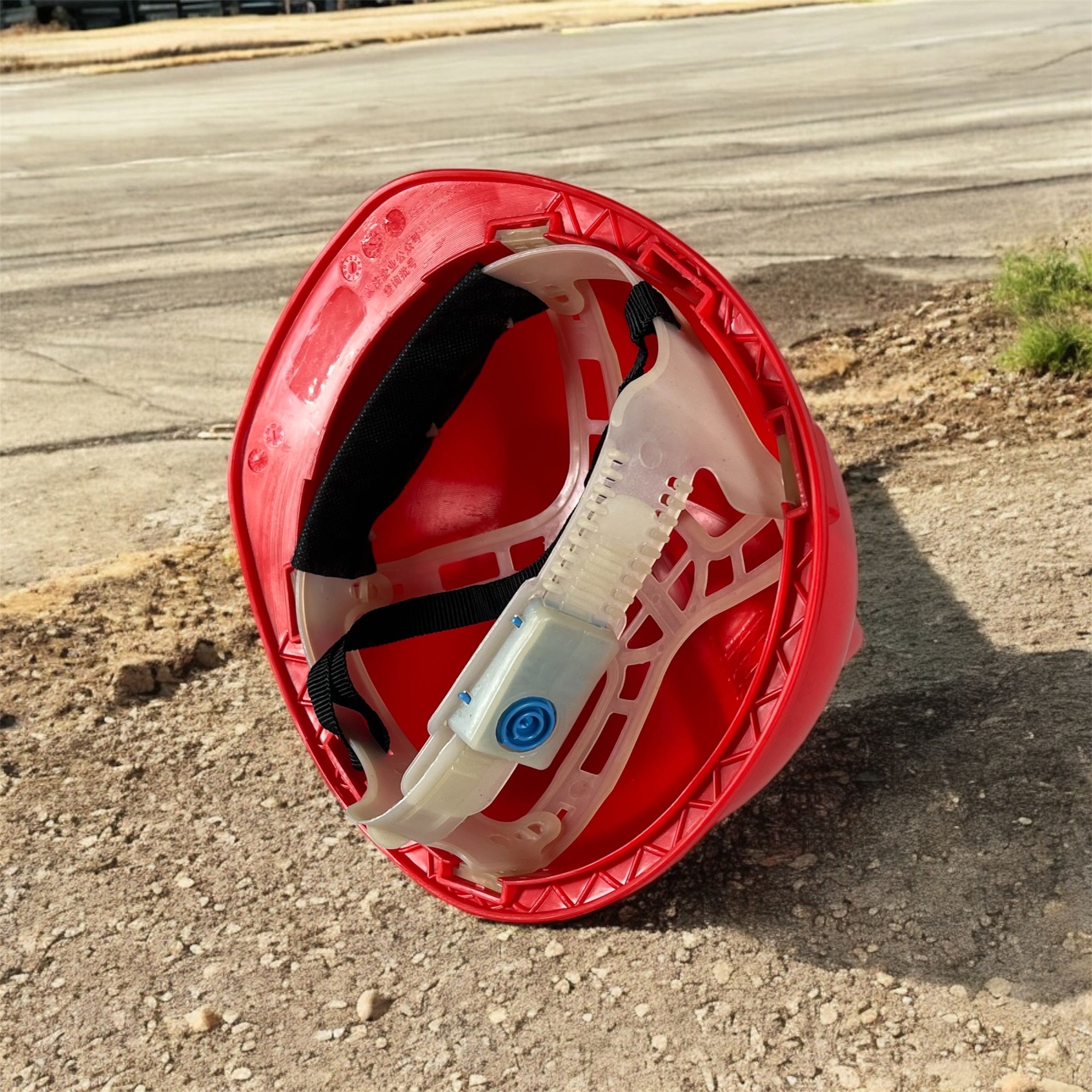 Gambar produk Proguard Helm Proyek Konstruksi K3 Safety Protective Cap V Shaped ABS - LM0449