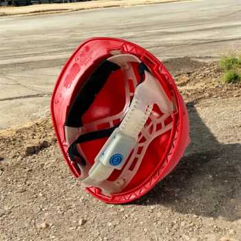 Gambar produk Proguard Helm Proyek Konstruksi K3 Safety Protective Cap V Shaped ABS - LM0449