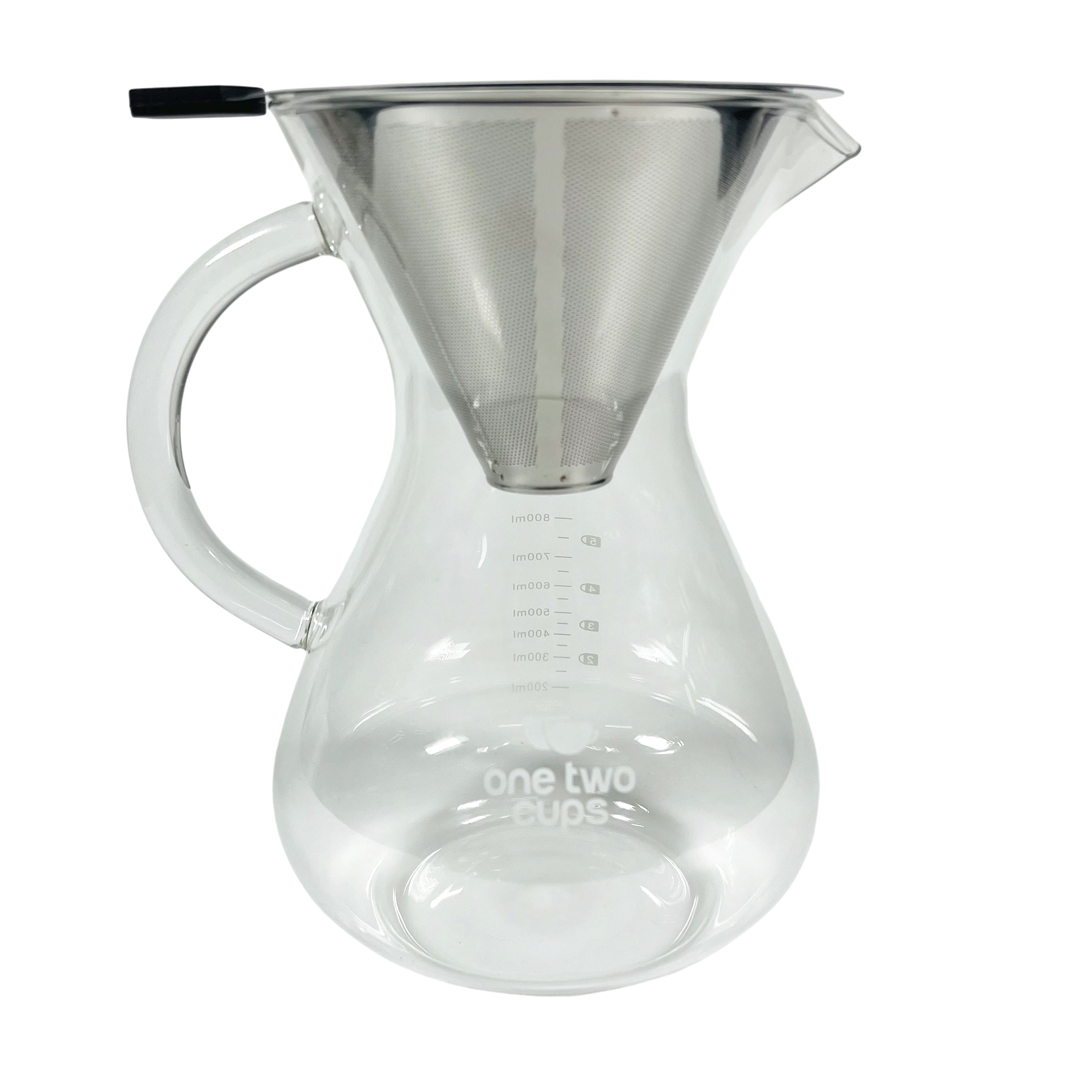 Gambar produk One Two Cups Coffee Server Chemex Drip Pour Over with Filter 800ml - YD-KT001