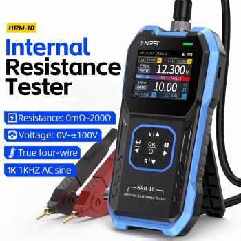 FNIRSI Battery Voltage Internal Resistance Tester Portable 1000mAh - HRM-10