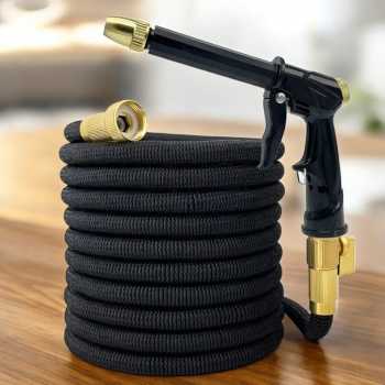 PIGEN Semprotan Air Selang Fleksibel Spray Gun Magic Hose 15M - PT-15