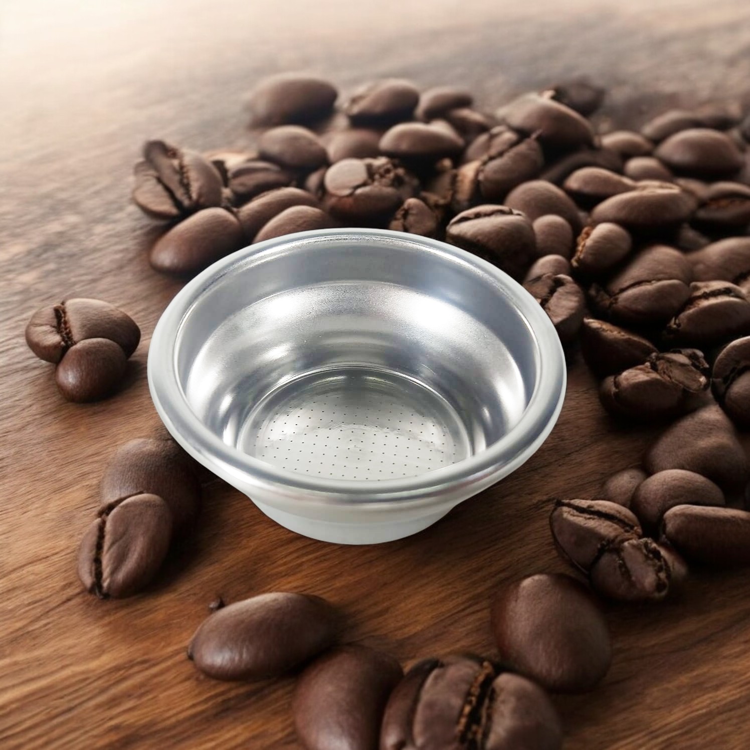 Gambar produk Dalinwell Filter Basket Portafilter Single Wall Non-Pressurized 54mm 1 Cup - DWL-54N