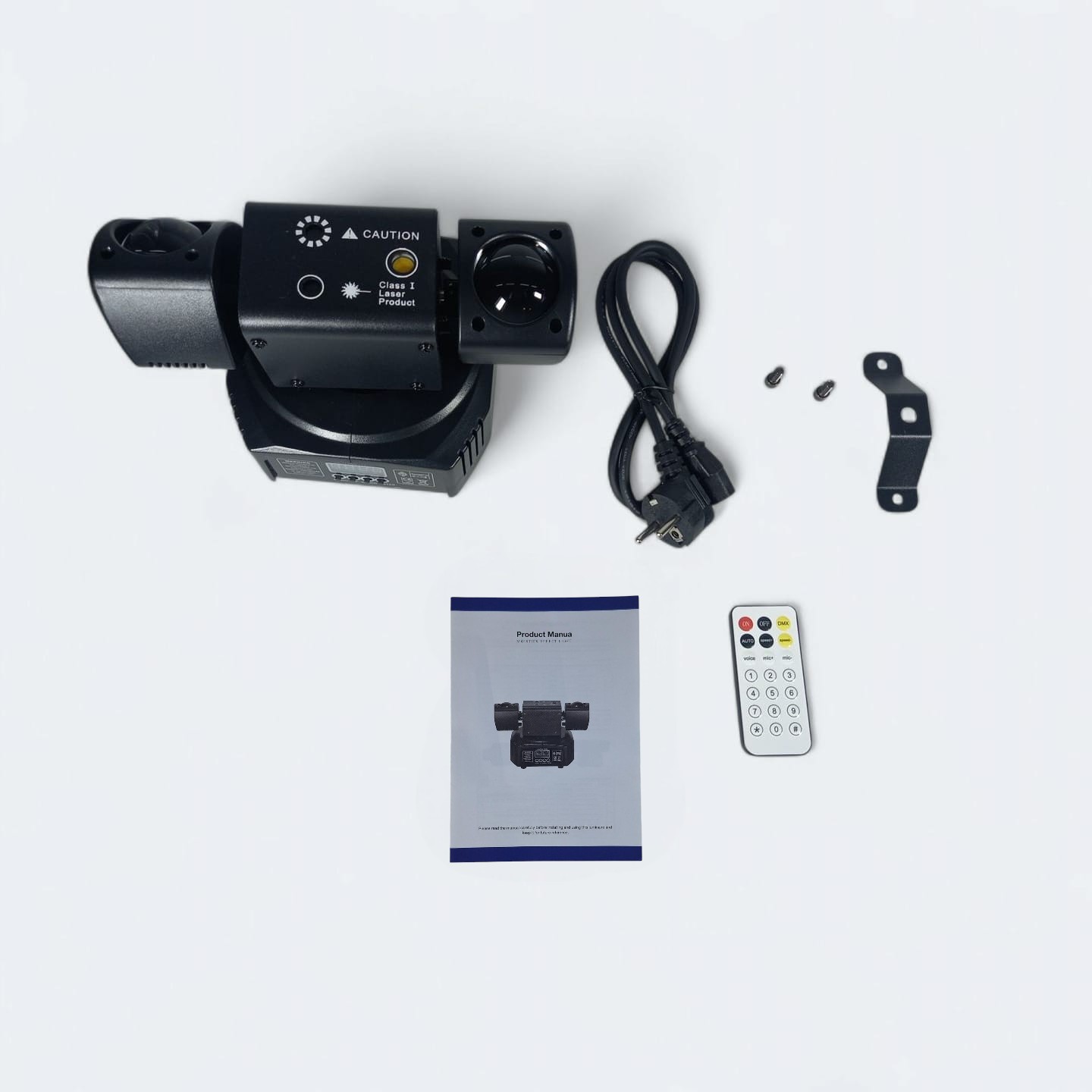 GVT Lampu Sorot LED Laser Beam Disco RGBW Moving Head DMX512 36W - G36 Gambar produk GVT Lampu Sorot LED Laser Beam Disco RGBW Moving Head DMX512 36W - G36