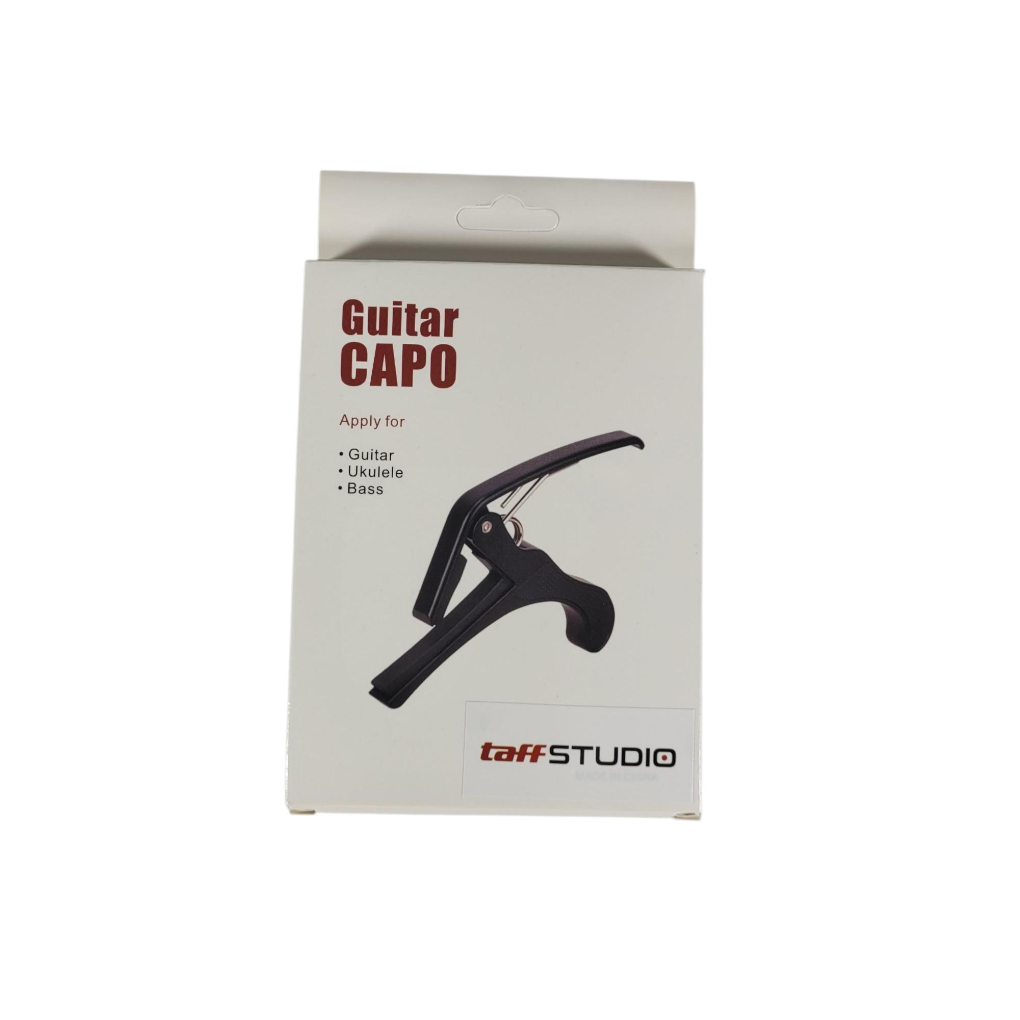 TaffSTUDIO Capo Gitar Guitar Tuning Clamp Simple Design Plastic - 2681 Gambar produk TaffSTUDIO Capo Gitar Guitar Tuning Clamp Simple Design Plastic - 2681