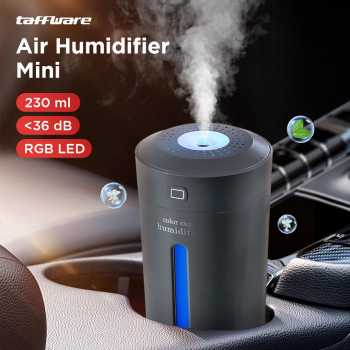 Gambar produk Taffware HUMI Air Humidifier Mini Car Home Ultrasonic Diffuser 230ml - SPT-001
