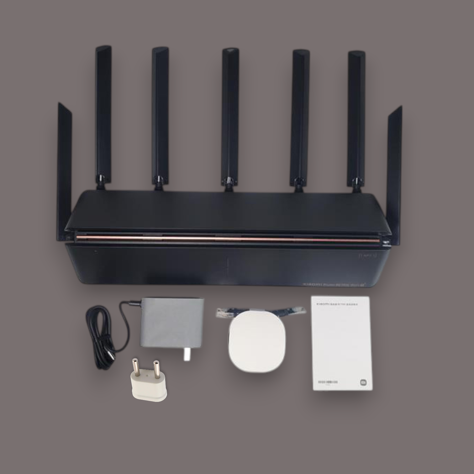 Gambar produk Xiaomi Router WiFi 7 8 Signal Amplifier Tri-Band Quad Core A73 4K QAM - BE7000