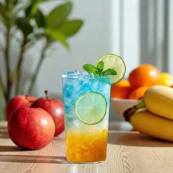 ARDMAN Gelas Kaca Aesthetic Kopi Teh Thin Straight Glass - AR2