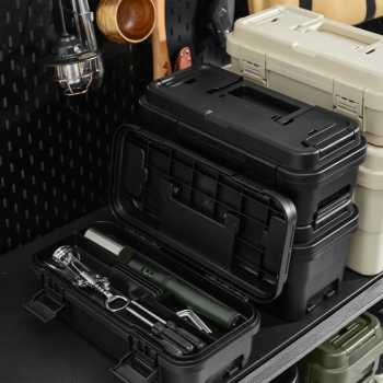 Gambar produk RVETEE Kotak Perkakas Penyimpanan Barang Tukang Toolbox Hard Case 15L - RV-50