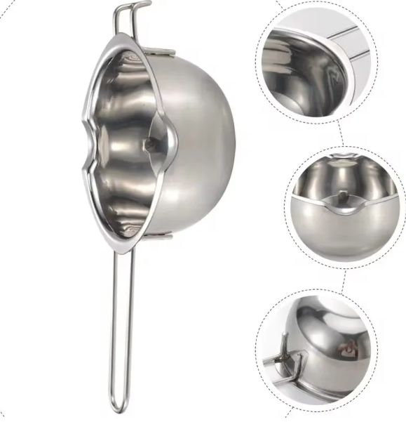 One Two Cups Panci Leleh Cokelat Chocolate Melting Pot Stainless Steel 600ml - JS22 Gambar produk One Two Cups Panci Leleh Cokelat Chocolate Melting Pot Stainless Steel 600ml - JS22